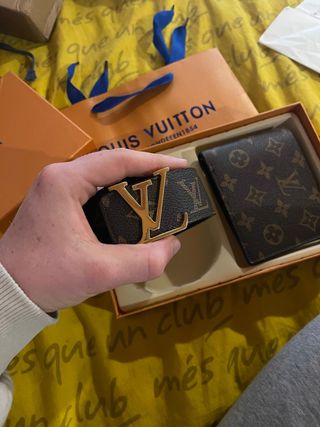 Set Portafoglio e Cintura Louis Vuitton