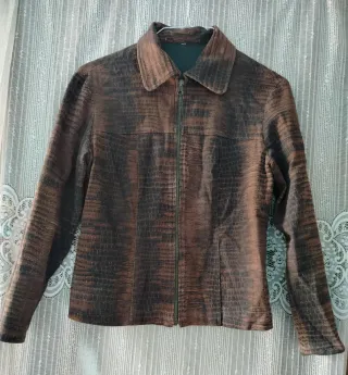 Giacchina vintage con zip