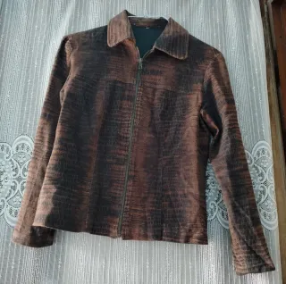 Giacchina vintage con zip