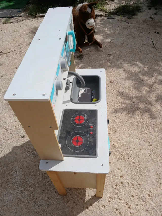 Cocinita de madera Aldi