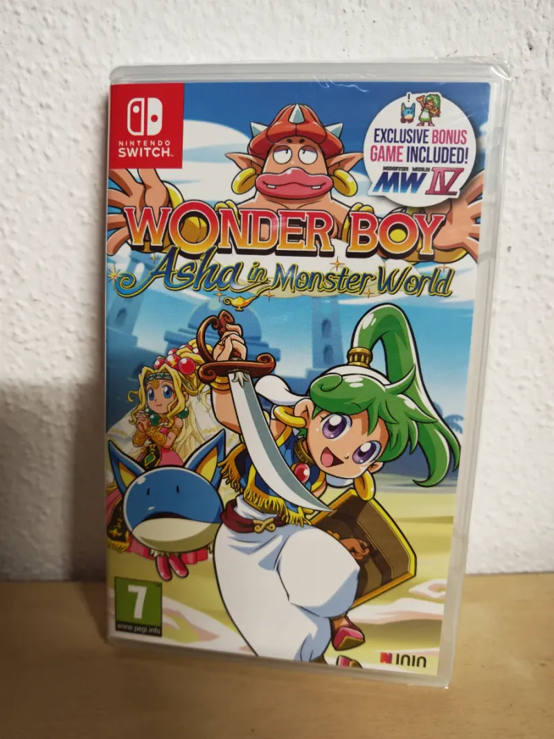 Imagen de Wonder Boy Asha en Monster World Nintendo Switch