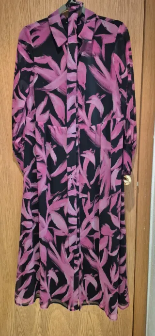 Vestido camisero Mango estampado floral