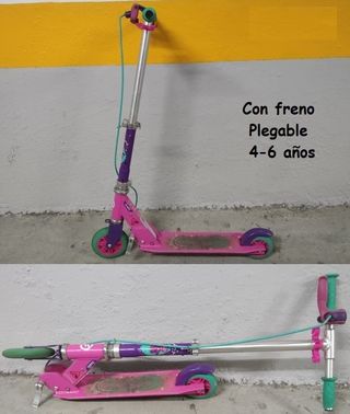 Patín Oxelo Plegable Freno 4-6 años