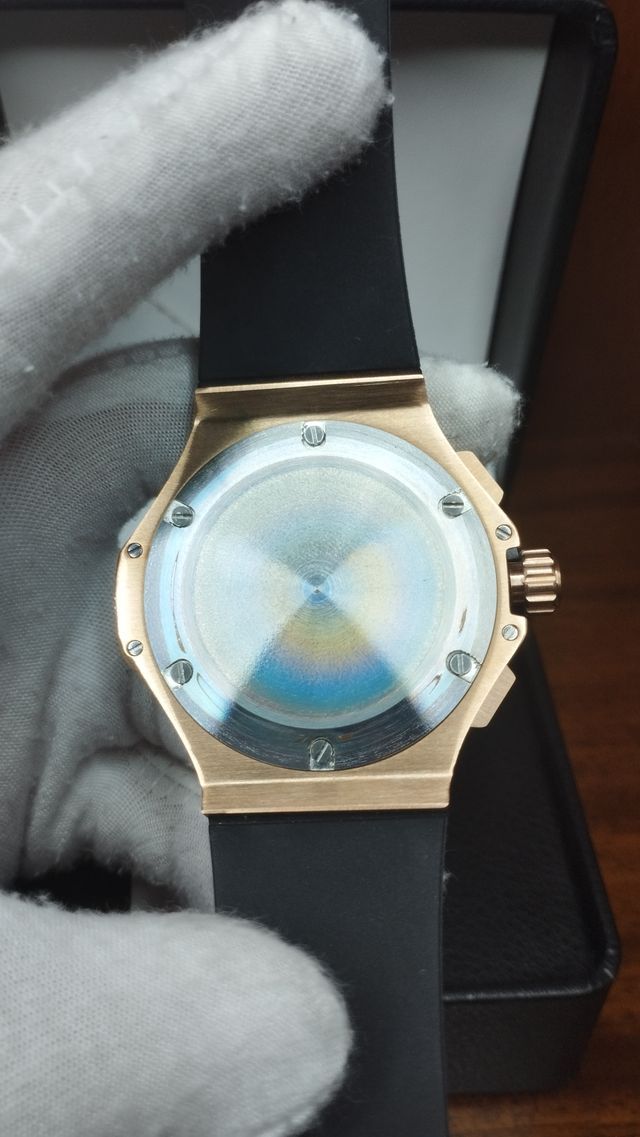 Reloj Seiko Mod Big Bang Geneve Oro Rosa Rose Gold