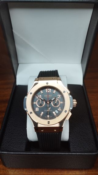 Reloj Seiko Mod Big Bang Geneve Oro Rosa Rose Gold