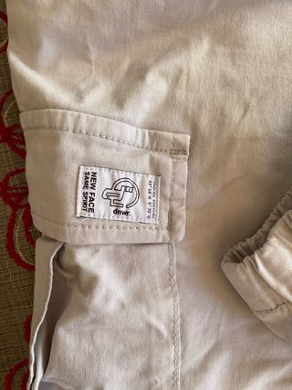 Pantalón Jogger Zara Talla S Beige