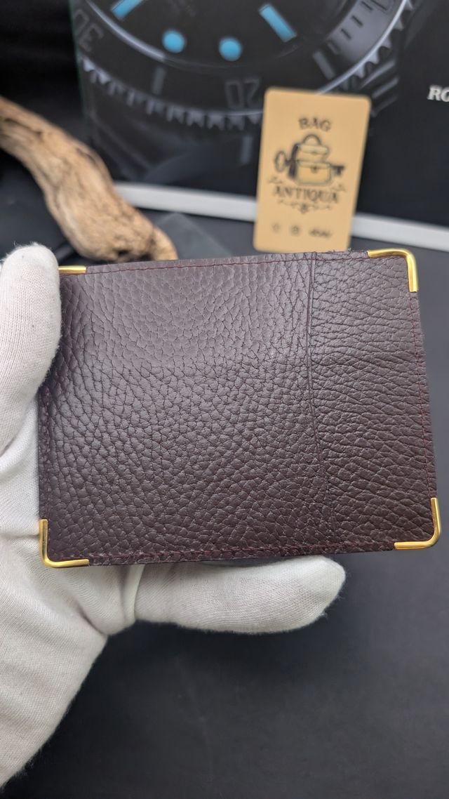 ROLEX Porta Documenti Pelle Marrone Vintage