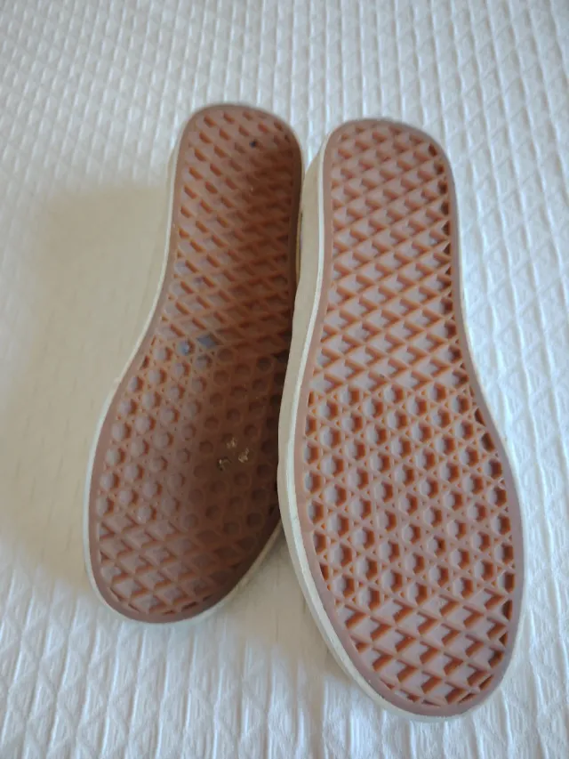 Zapatillas Vans Checkerboard Rojas  Amarillas