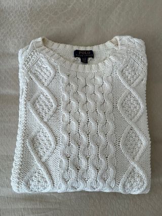 Jerséi Polo Ralph Lauren trenzado niño XL (18-20)