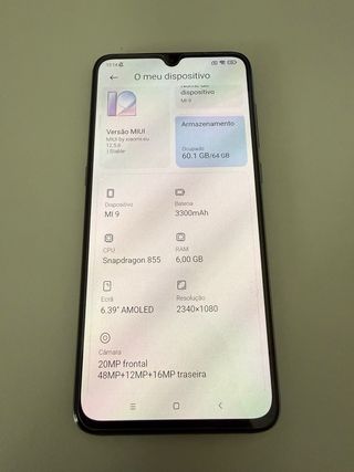 Xiaomi Mi 9 em bom estado