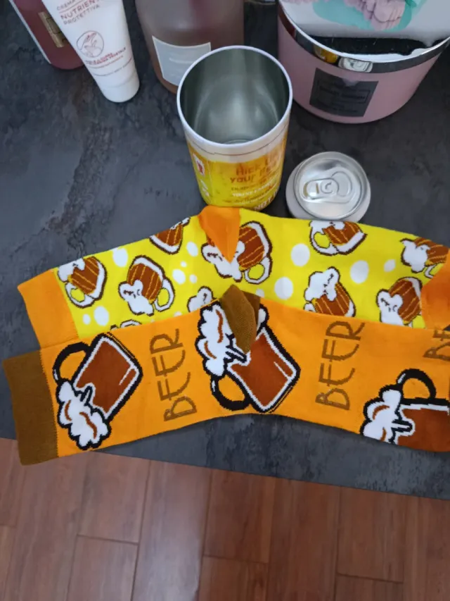 Calze uomo fantasia birra
