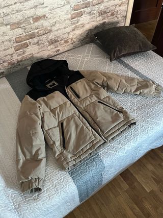 Chaqueta Jack & Jones Beige y Negra