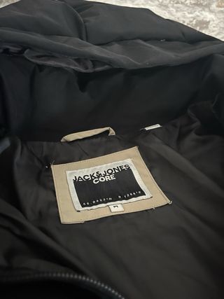 Chaqueta Jack & Jones Beige y Negra