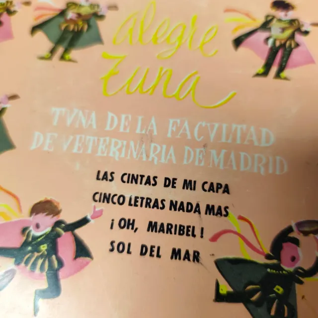 Vinilo Tuna Facultad Veterinaria Madrid 1962