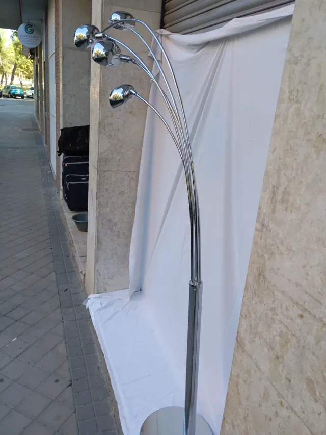 !OCASIÓN! Lámpara de pie diseño arco 5 luces