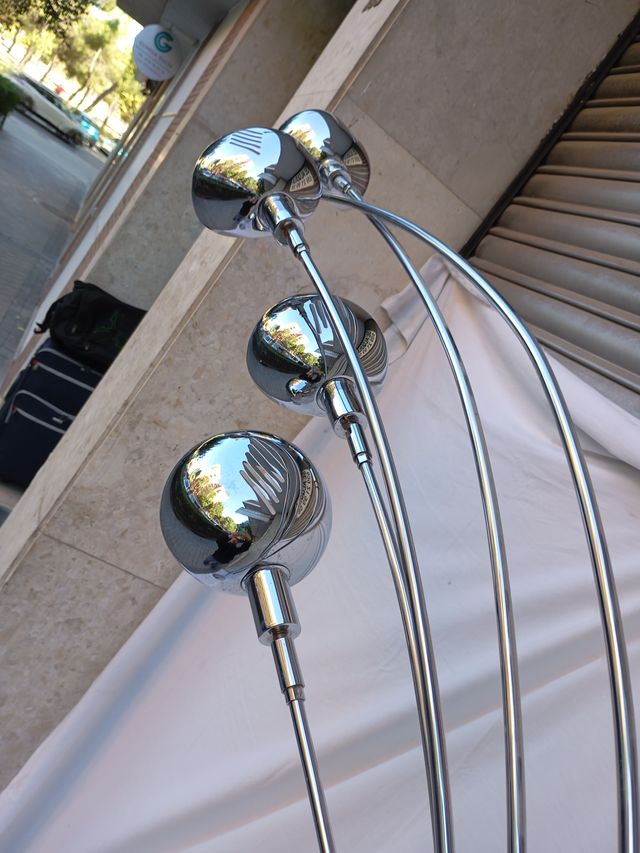 !OCASIÓN! Lámpara de pie diseño arco 5 luces