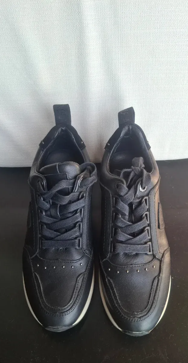 Zapatos de piel negros mujer talla 38