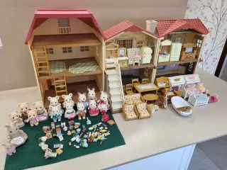 Lote Sylvanian Families Casas y Accesorios