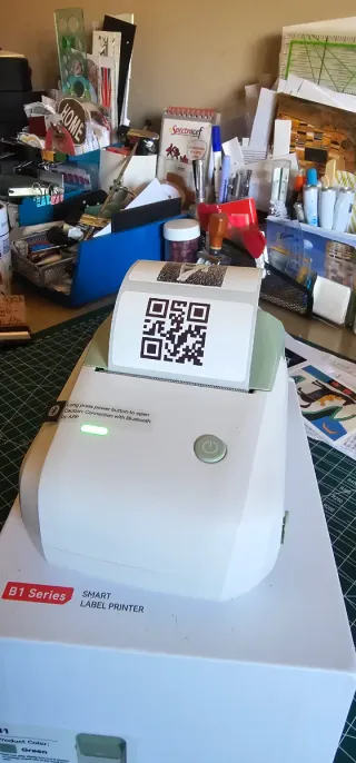 Impresora de etiquetas adhesivas increíble 