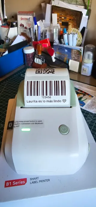 Impresora de etiquetas adhesivas increíble 