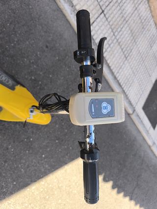 Patinete eléctrico con asiento