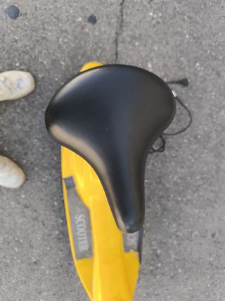 Patinete eléctrico con asiento