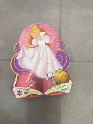 Puzzle Djeco Cenicienta 36 piezas