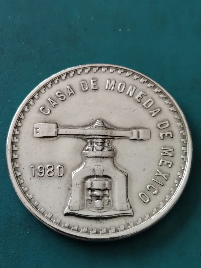Onza México 1980 Casa de Moneda
