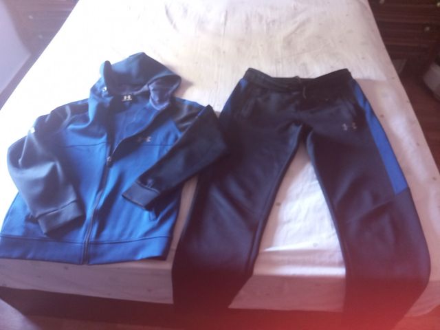 Conjunto Chándal Under Armour talla 12 años Azul 