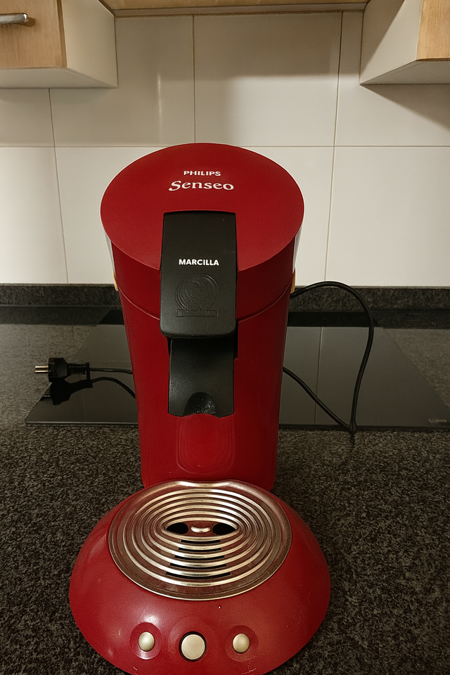 Cafetera Philips Senseo Roja Averiada