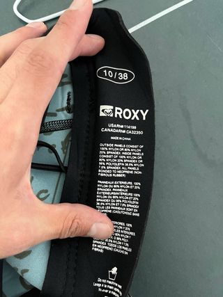 Neopreno Roxy Mujer Corto sin usar