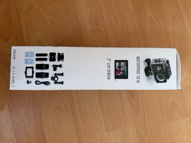 Cámara Deportiva HD Sumergible 30M Nueva