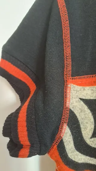 Jersey mujer manga corta estampado