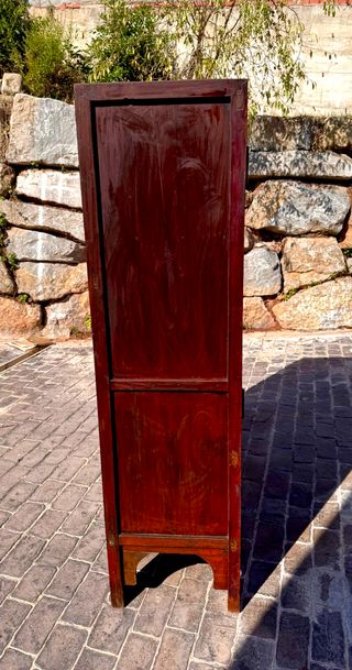 Armadio cinese antico della dinastia Qing