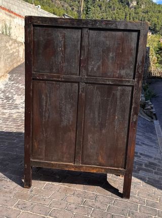 Armadio cinese antico della dinastia Qing