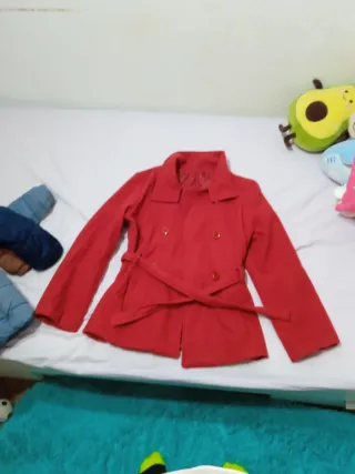 Chaqueta roja para chica