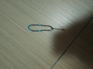 Bracciale uomo argento e turchese