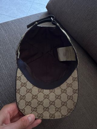 Gorra Gucci GG Beige