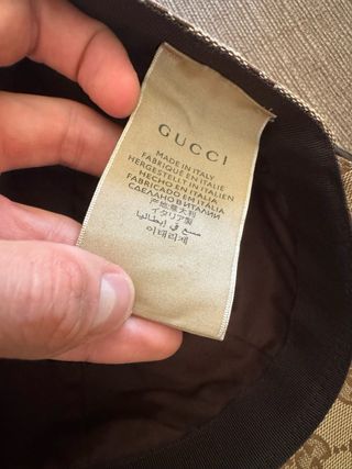 Gorra Gucci GG Beige