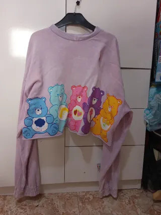Sudadera osos amorosos/Care Bears. Bershka, XS