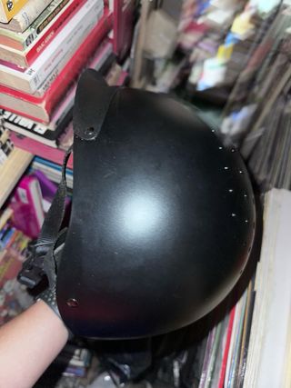 Casco Hípica Fouganza TS Negro y estribos 