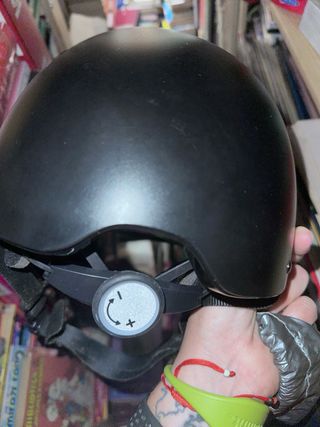 Casco Hípica Fouganza TS Negro y estribos 