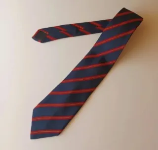 Corbata Burberrys Vintage Años 80 Rayas