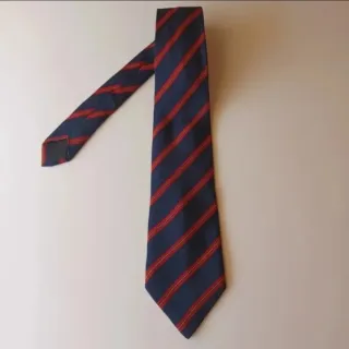 Corbata Burberrys Vintage Años 80 Rayas