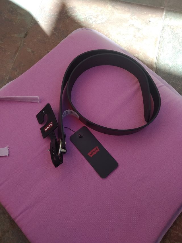 Cinturón Levi's Piel Negro Talla 80/32