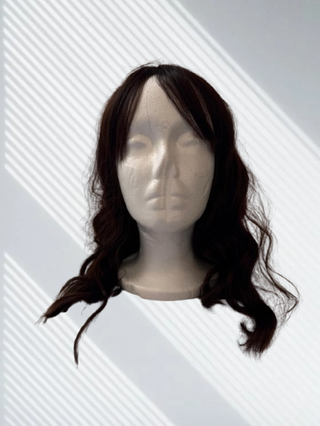 Peluca Castaña Pelo Natural Modelo Sole