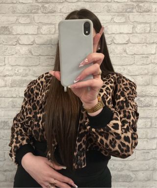 Bomber Leopardo Lumina