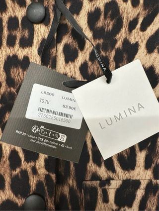 Bomber Leopardo Lumina