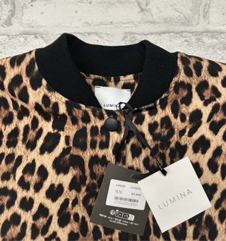 Bomber Leopardo Lumina