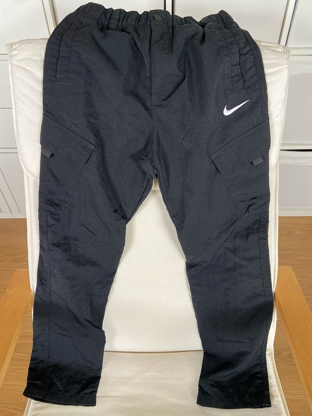 Pantalón Nike Poliéster Niño Negro